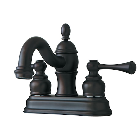 Kingston Brass 4" Centerset Bathroom Faucet, Oil Rubbed Bronze KB3905BL